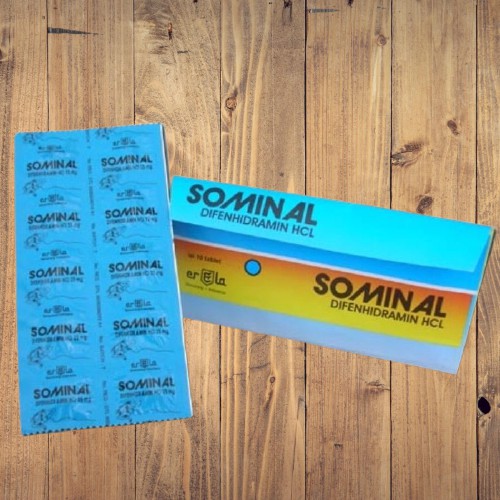 SOMINAL TABLET BOX