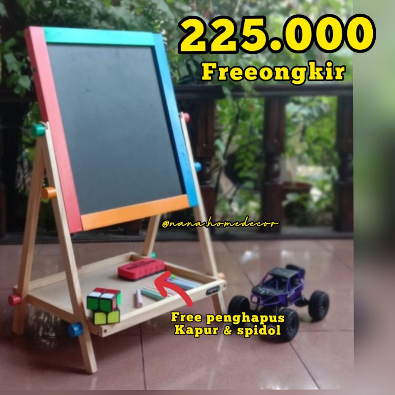 

papan tulis 2 sisi anak