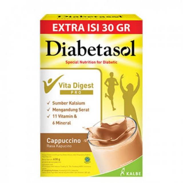 

DIABETASOL MILK 600gr BELI 2 FREE wafer