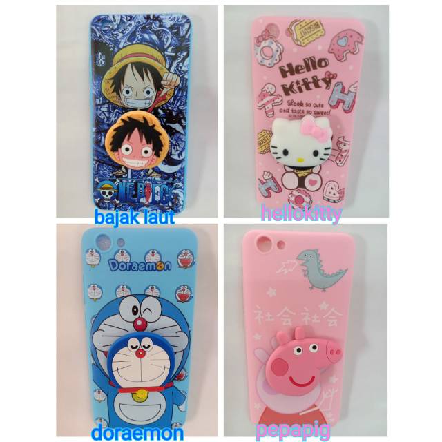 SILIKON KARAKTER PLUS POPSOCKET VIVO V7