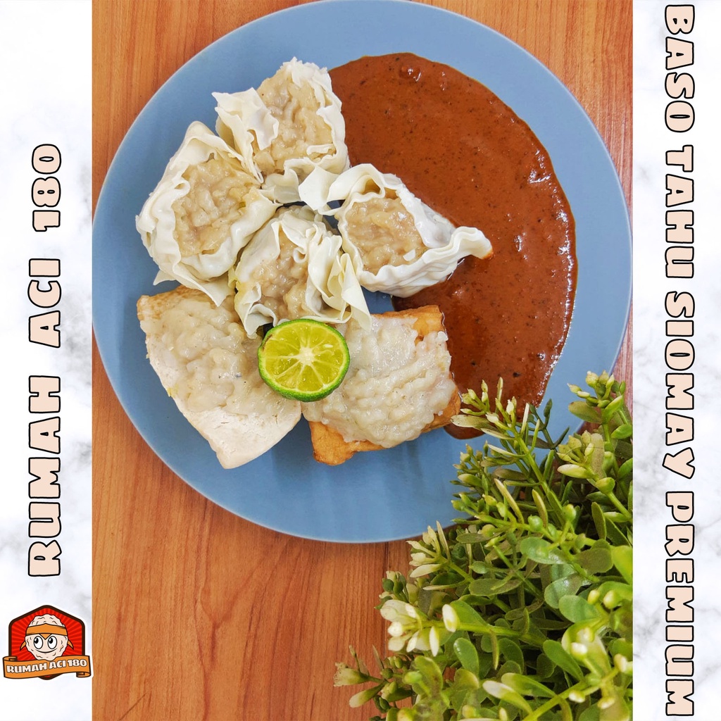 

Baso Tahu Siomay PREMIUM instan 300 gr Rumah Aci 180