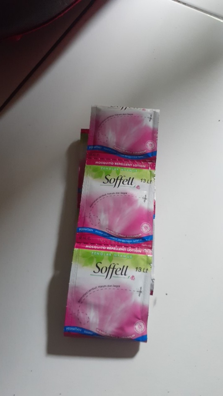 Soffell Lotion Penolak Nyamuk 12x6gr