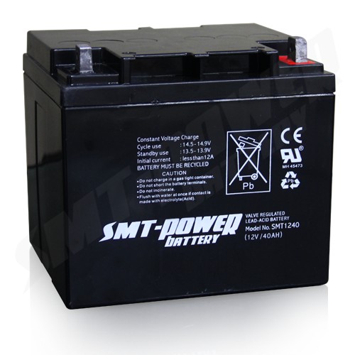 Aki UPS SMT 12v 40ah - Baterai UPS Batere UPS Accu UPS Battery UPS Aki VRLA