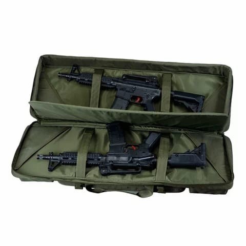 tas airsoftgan 120x30x12cm green army