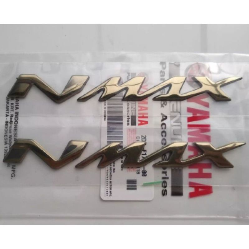 Emblem Yamaha  Nmax Gold  Original