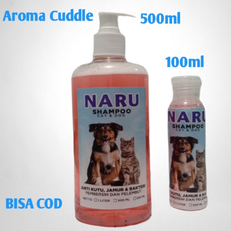 SHAMPO KUCING DAN ANJING NETTO 500 ML- 100 ML ANTI KUTU - JAMUR - BAKTERI - FLAX  &amp; RONTOK