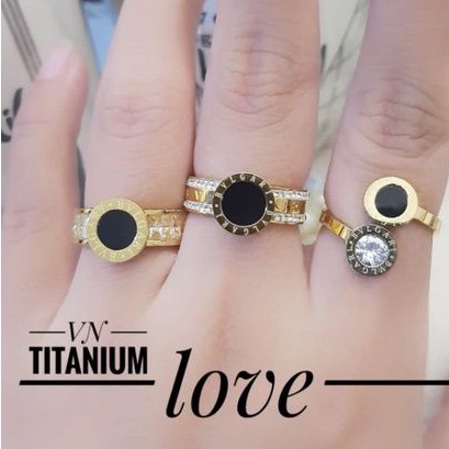 TiTanium cincin wanita QA38