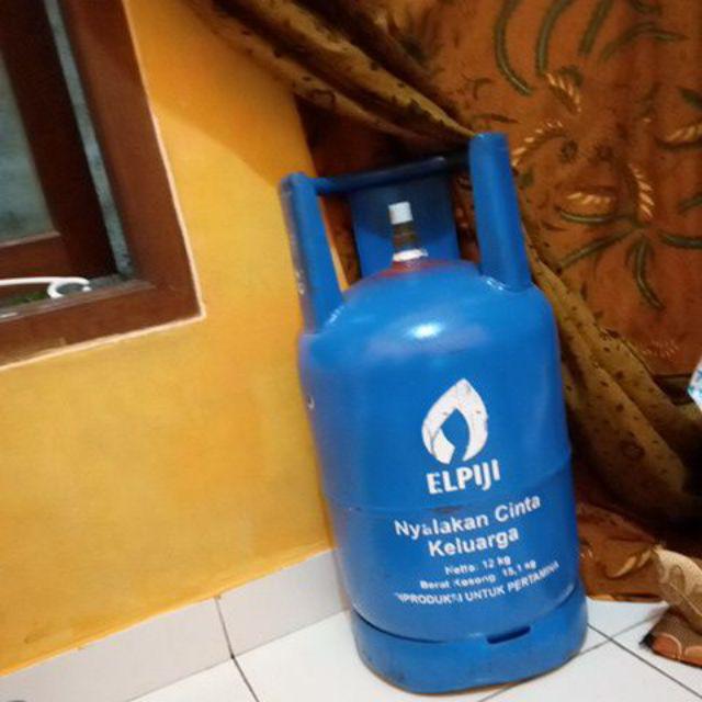 Bright Gas Pink 55 12 Kg Tabung Isi Full Lpg Elpiji Masak Asli Original Gas Biru Shopee 