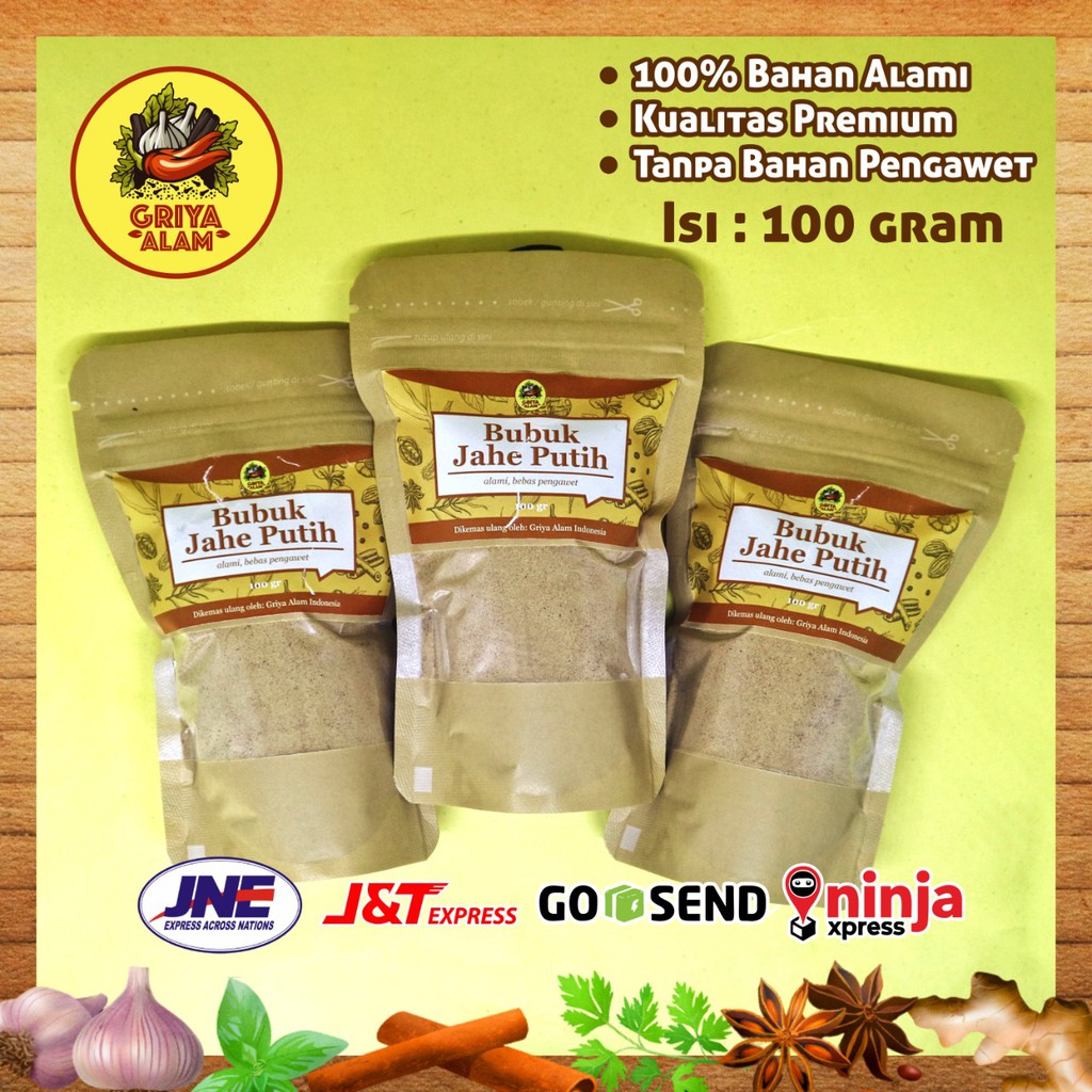 

Bubuk Jahe Putih Murni 100 gr - Ginger Powder 100% ALAMI
