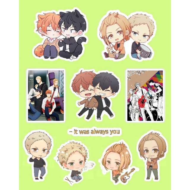 

Sticker Anime Given glossy (10Pcs)