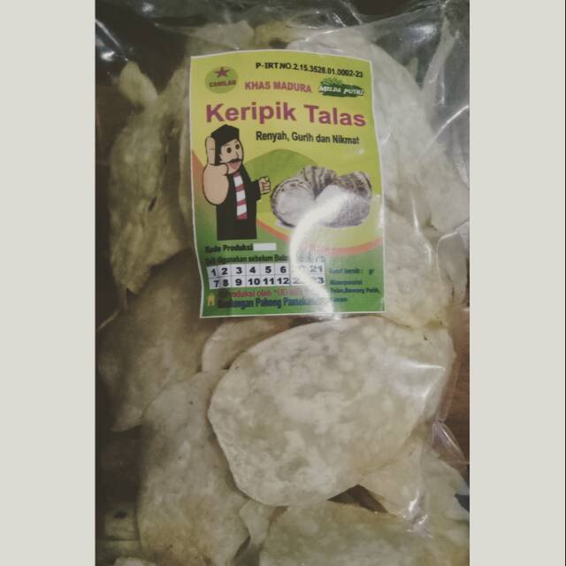 

Keripik Talas Khas Madura 200gr
