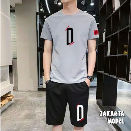 Baju Anak Korea Remaja Umur 10 11 12 13 14 15 16 17 Tahun TK Set Stelan Setelan Laki Cowok Pria Rema