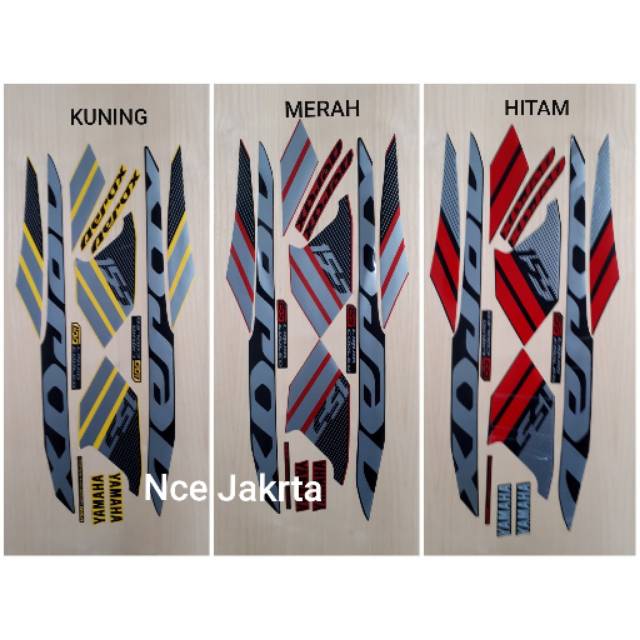 STIKER STRIPING YAMAHA AEROX 2017