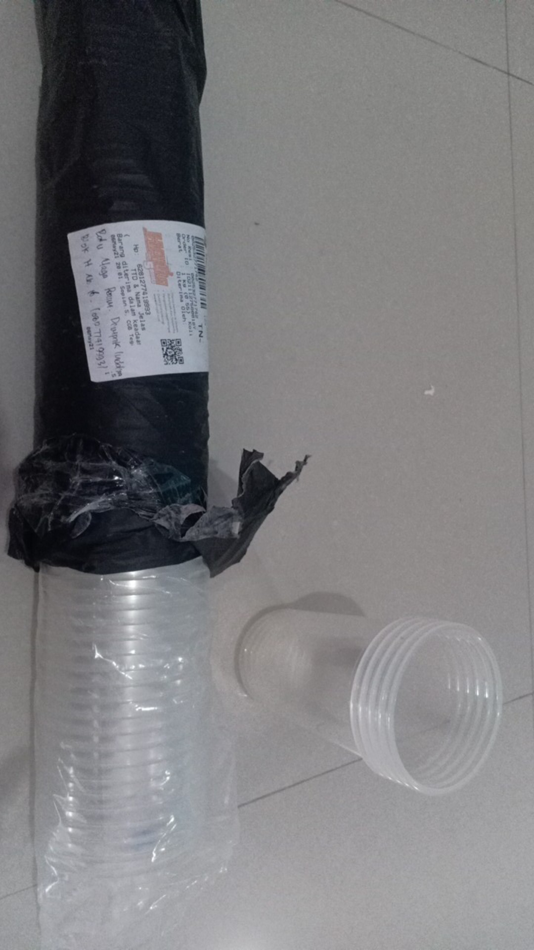 Cup Pp Gelas Plastik 22 Oval  Gemuk Terbaru Ready