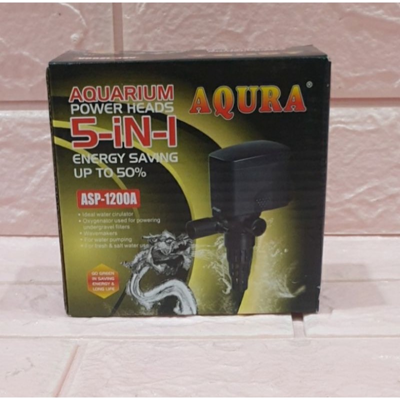 Aqura ASP 1200A 7 Watt Pompa Celup Aquarium Head
