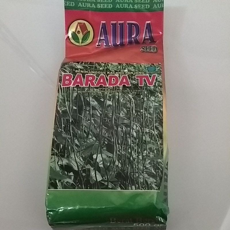 Benih Kacang Panjang BARADA TV kemasan 500 gram