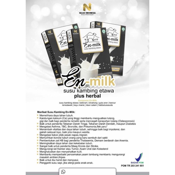

Susu Kambing Etawa En-Milk