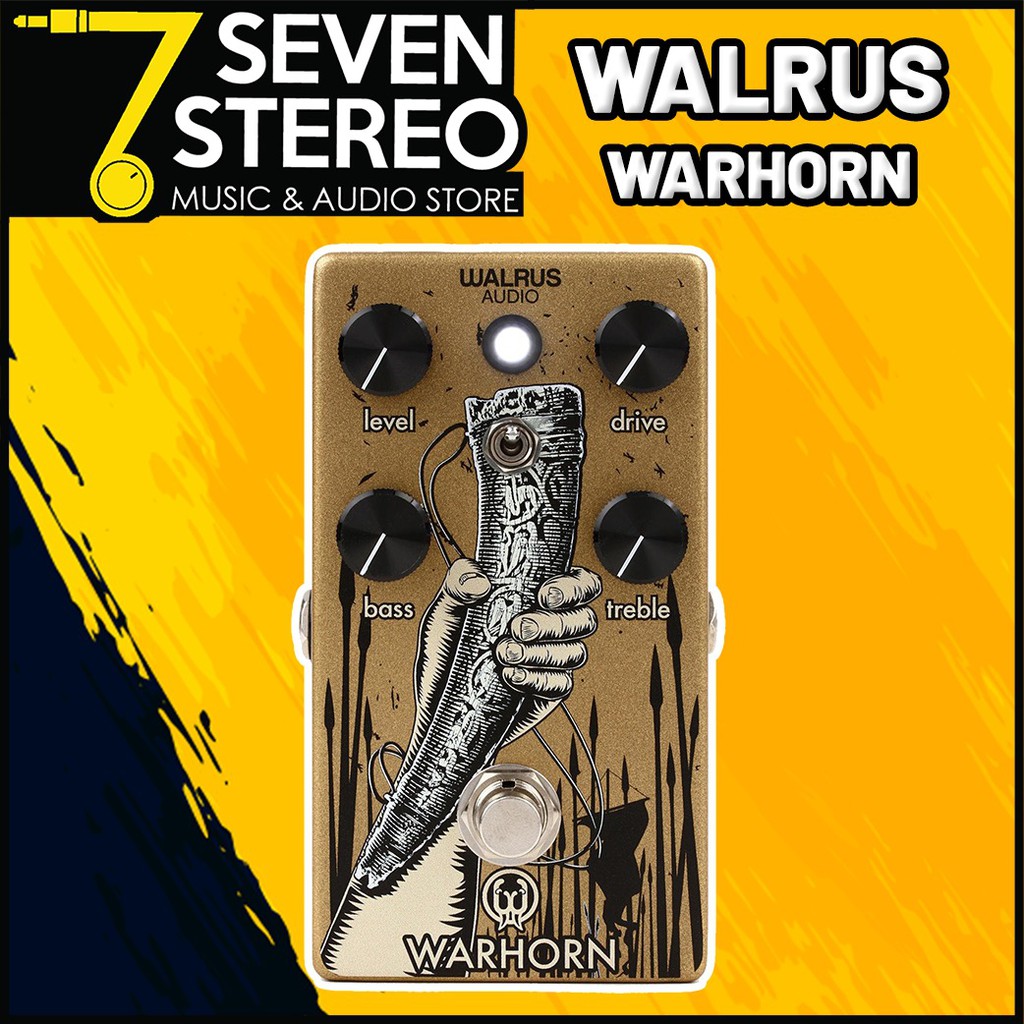 Walrus Audio Warhorn Mid-Range Overdrive Guitar Effects Pedal