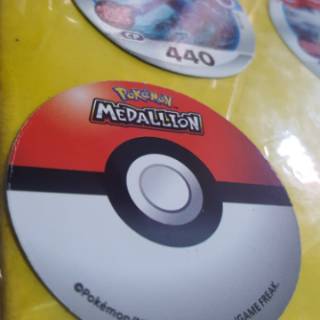 Choki Choki Pokemon  Medallion Pokeball 15 Random 