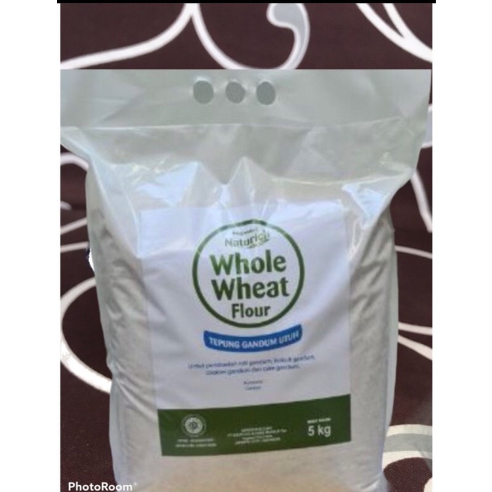 

BISA COD tepung gandum utuh (whole wheat flour) 5 kg