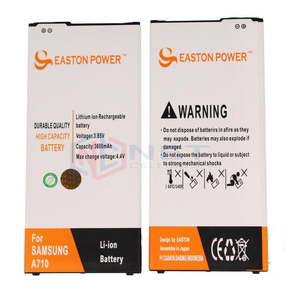 BATERAI BATTERY BATRAI BATRE SAMSUNG GALAXY A7 SM A710 2016 3600Mah 3.85V EASTON OEM ORIGINAL ORI