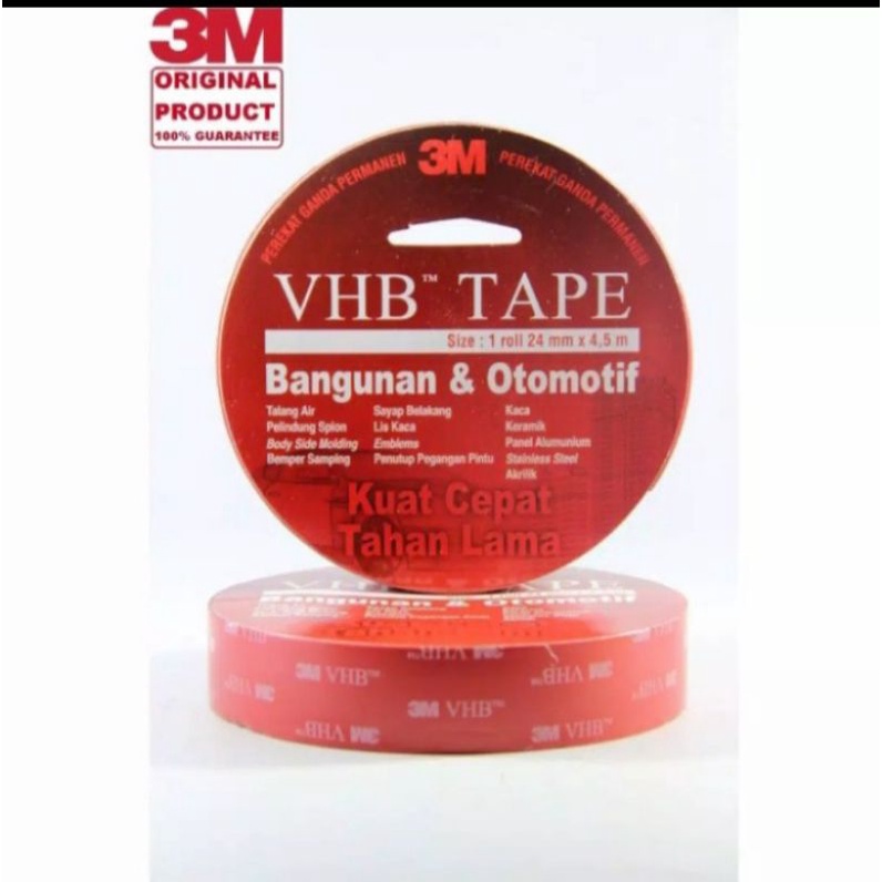 

dauble tape 3m 24mm x 4,5m_vhb tape original 24mm x 45m