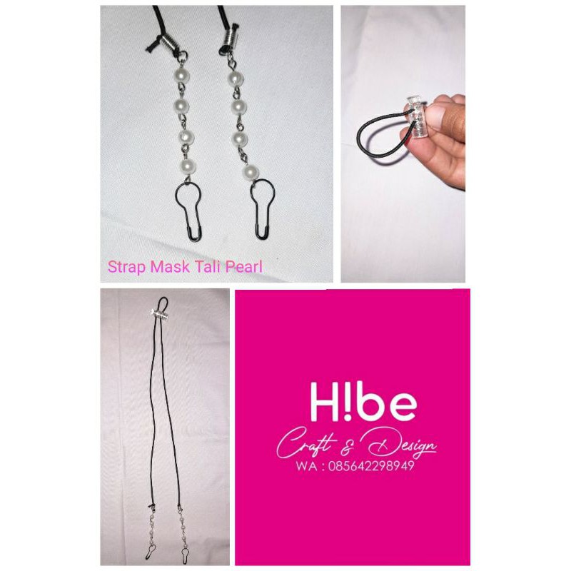 Strap Masker / Tali Masker Tali Manik