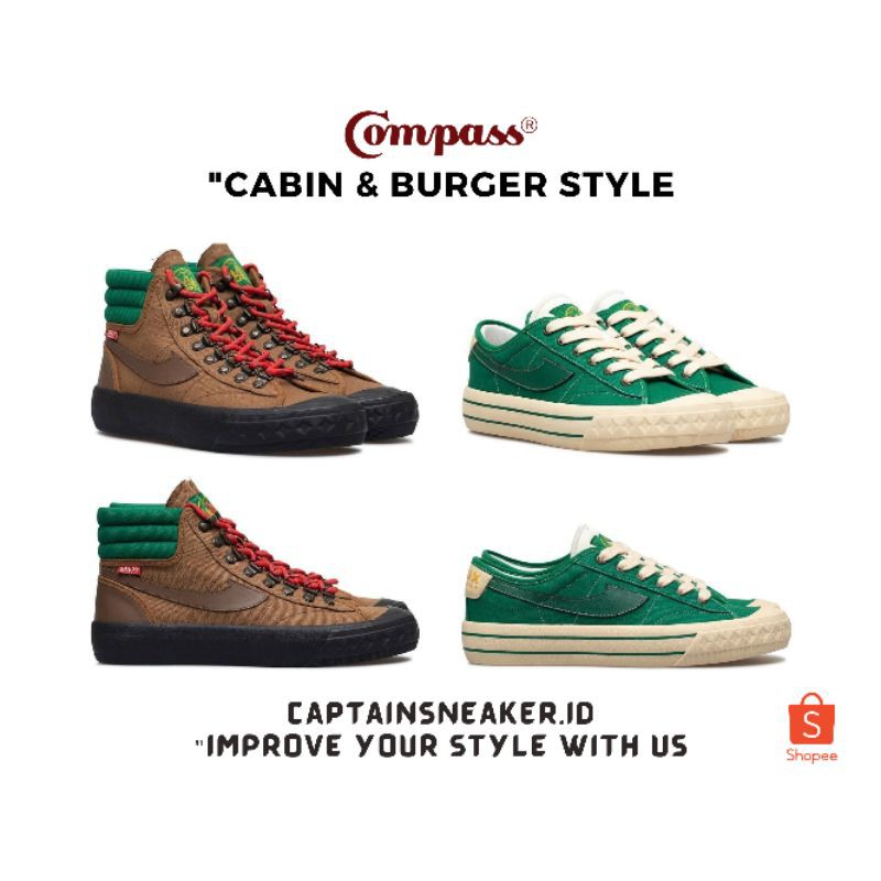 Compass x BMB "cabin & burger style"