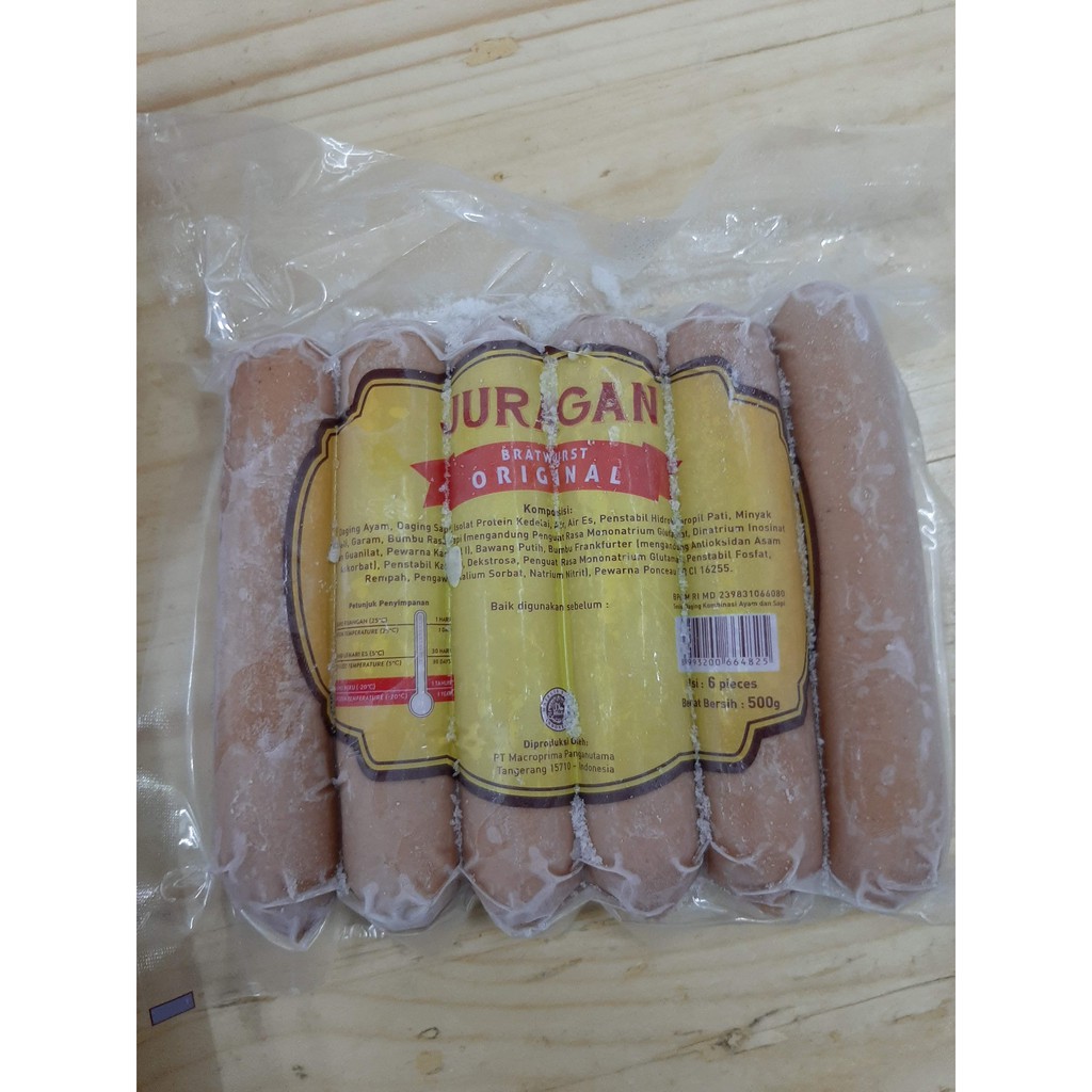 

Juragan Sosis Bkr Ori 500gr 14cm
