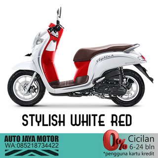 NEW SEPEDA  MOTOR  HONDA  SCOOPY STYLISH 2020  Shopee Indonesia 