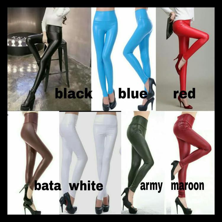 TERMURAH CELANA LEGGING DEWASA WANITA BAHAN KULIT [PRODUK SANGAT TERPERCAYA| DIJAMIN ORIGINAL|