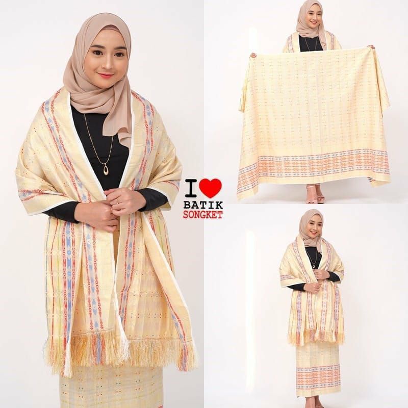 Rok songket selendang//rok lilit songket//rok songket jadi//rok span songekt