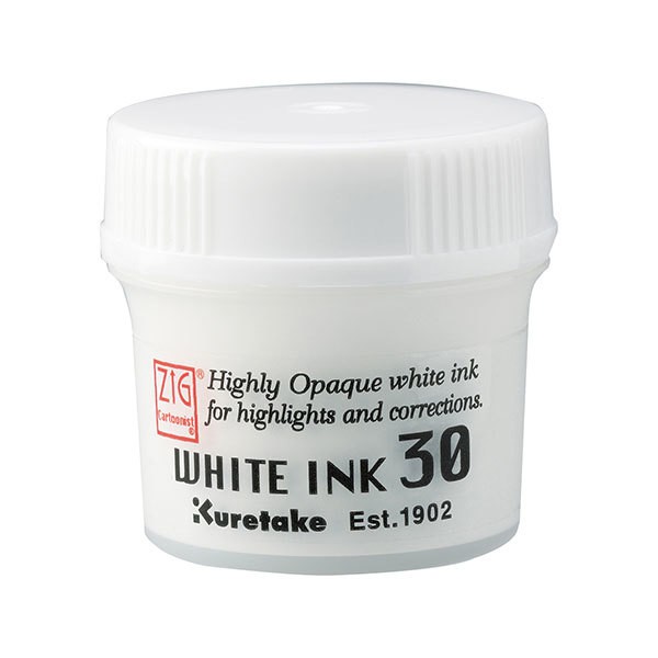 

ZIG KURETAKE INK WHITE CNCE-201-3 30GR