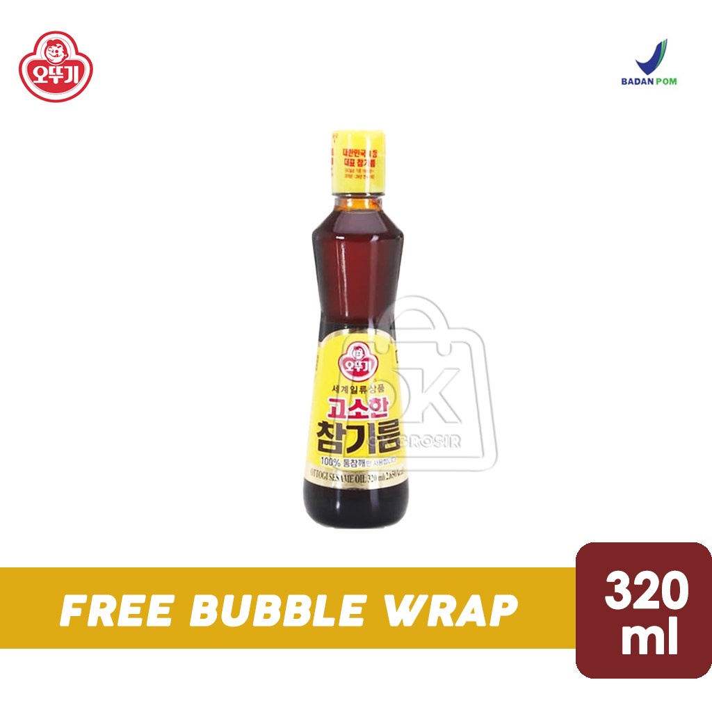 

Ottogi Sesame Oil / Minyak Wijen korea (320 ml)