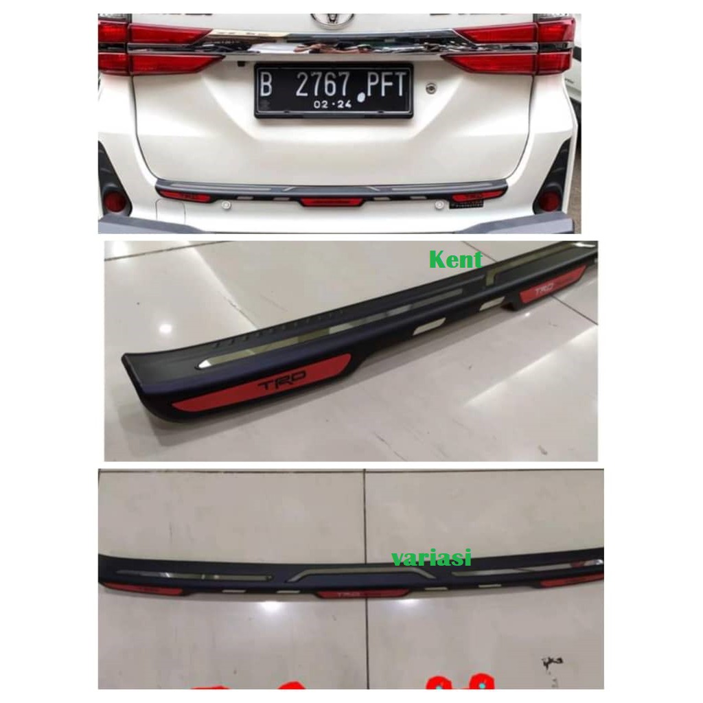 Sill Plate Belakang TRD Sportivo Avanza Xenia 2019 2021