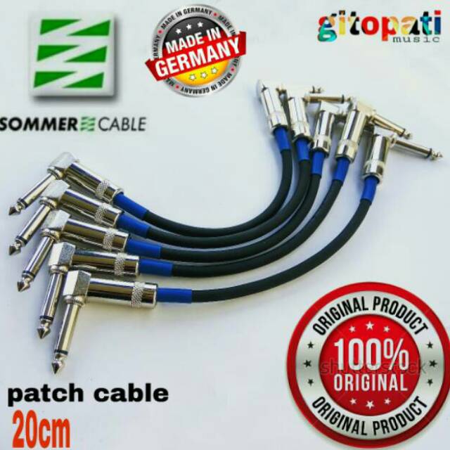 jumper efek stompbox kabel SOMMER original