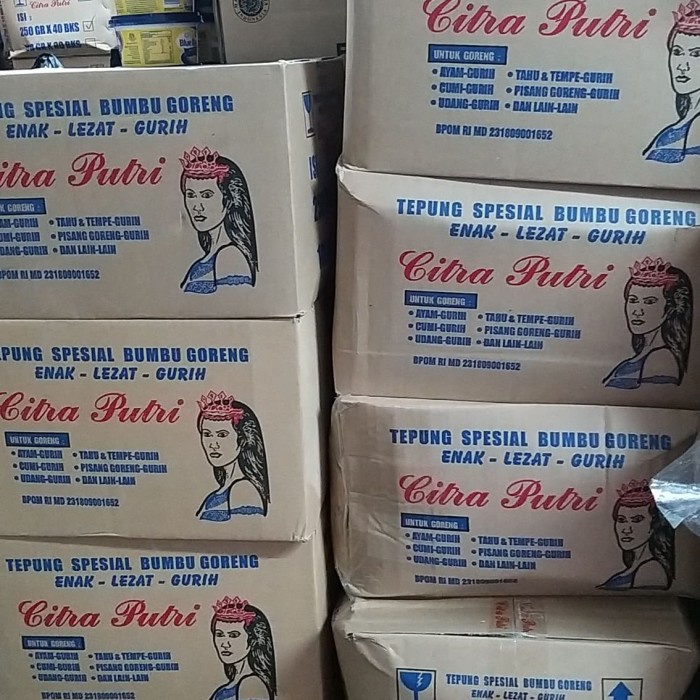 

cs777vv Tepung Serbaguna Cap Citra Putri 250 Gr X40 Pcs Da01D100