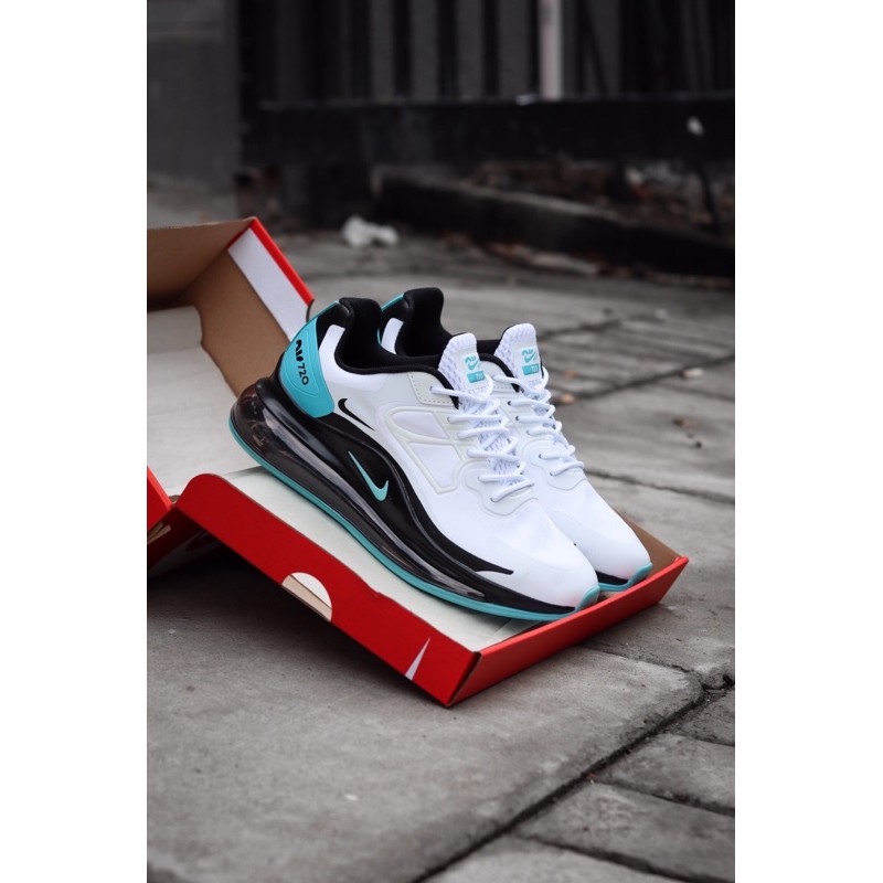 nk airmax 720 white green