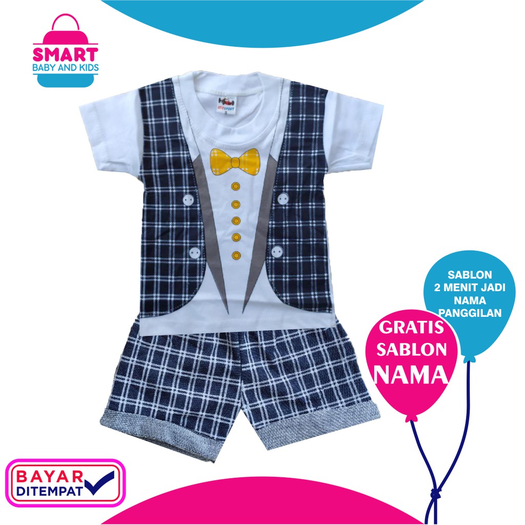 Tuxedo Bayi Dasi Kupu