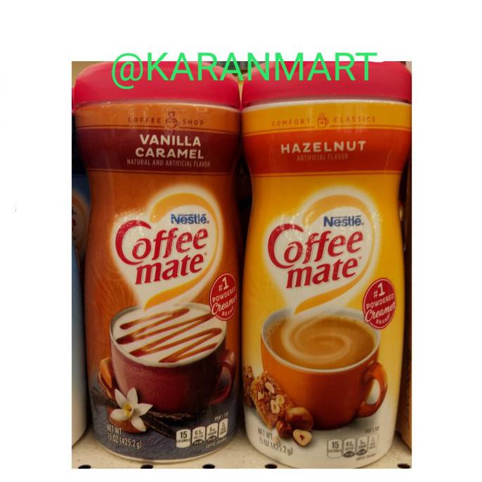 

[[BISA COD]] Nestle Coffee Mate Vanilla Caramel / Hazelnut TERBARU Kode 1471