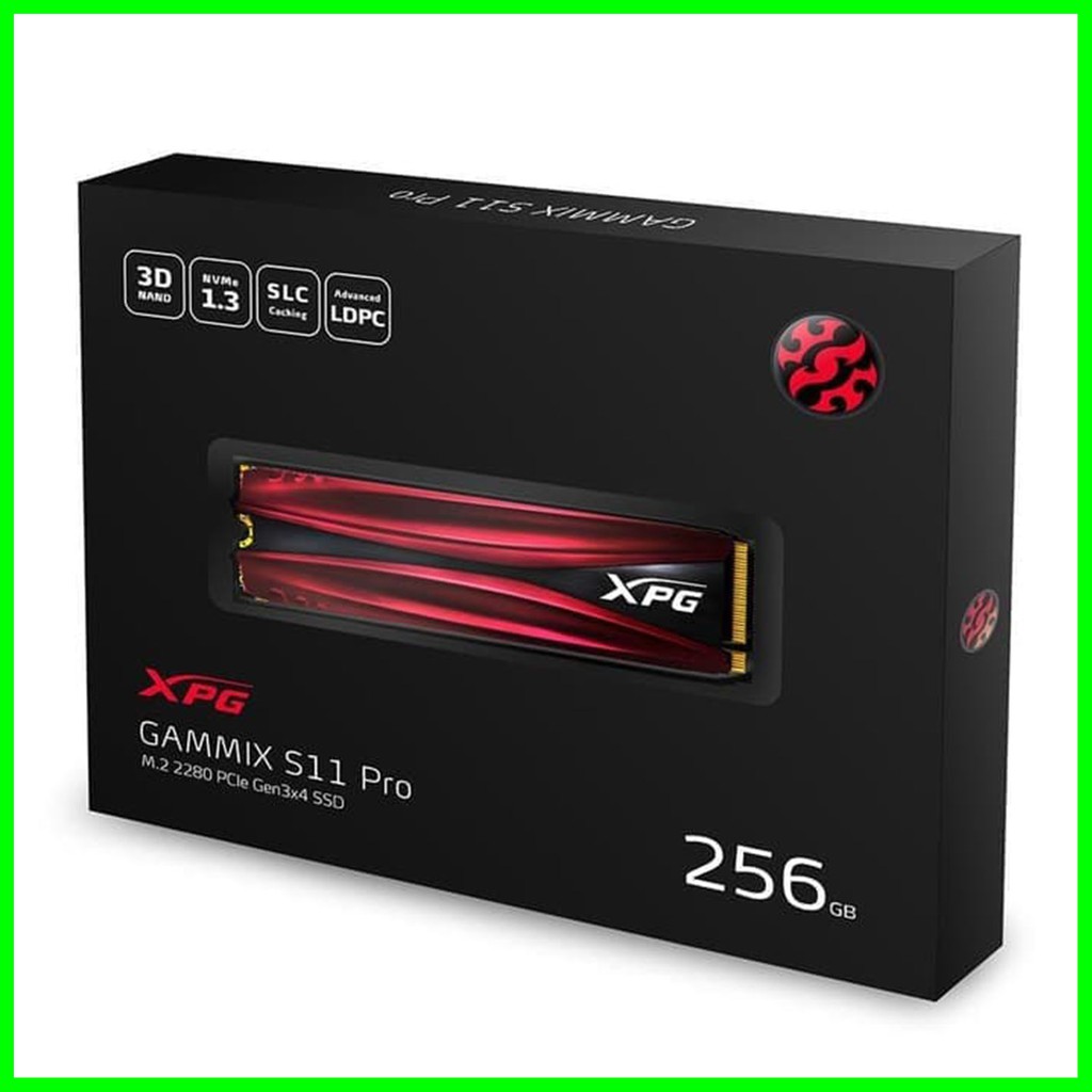 SSD Adata XPG GAMMIX S11 Pro 256GB M.2 NVMe PCIe 2280 Gen3x4