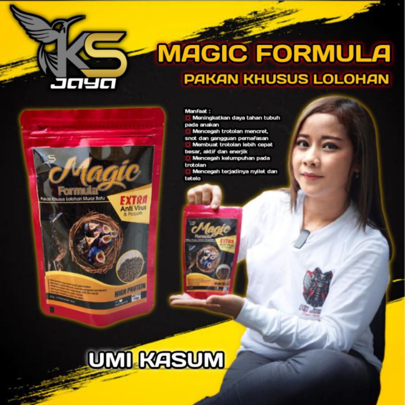 MAGIC FORMULA PAKAN LOLOHAN UNTUK MURAI - LOLOHAN MURAI MAGIC FORMULA - LOLOHAN - TROTOLAN MURAI