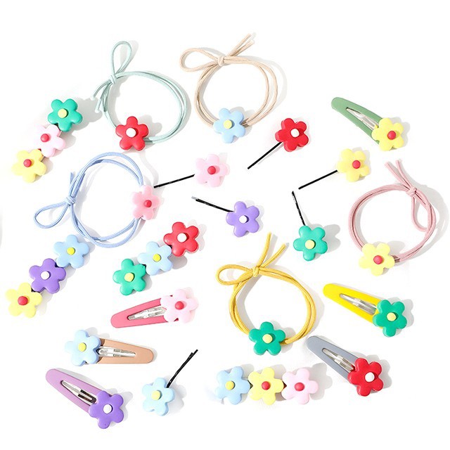 Jepitan Rambut Anak Flower Cute Hair Clip