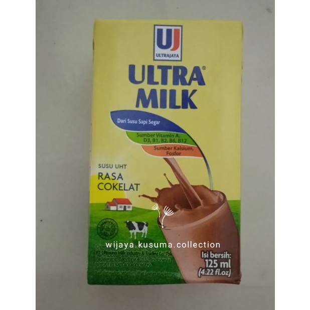 

Ultra Milk Susu UHT Kotak 125ml