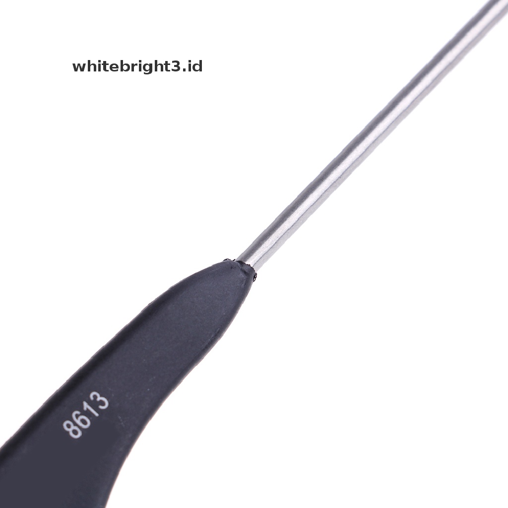 (whitebright3.id) Sisir Rambut Profesional Bahan Stainless Steel Untuk Salon