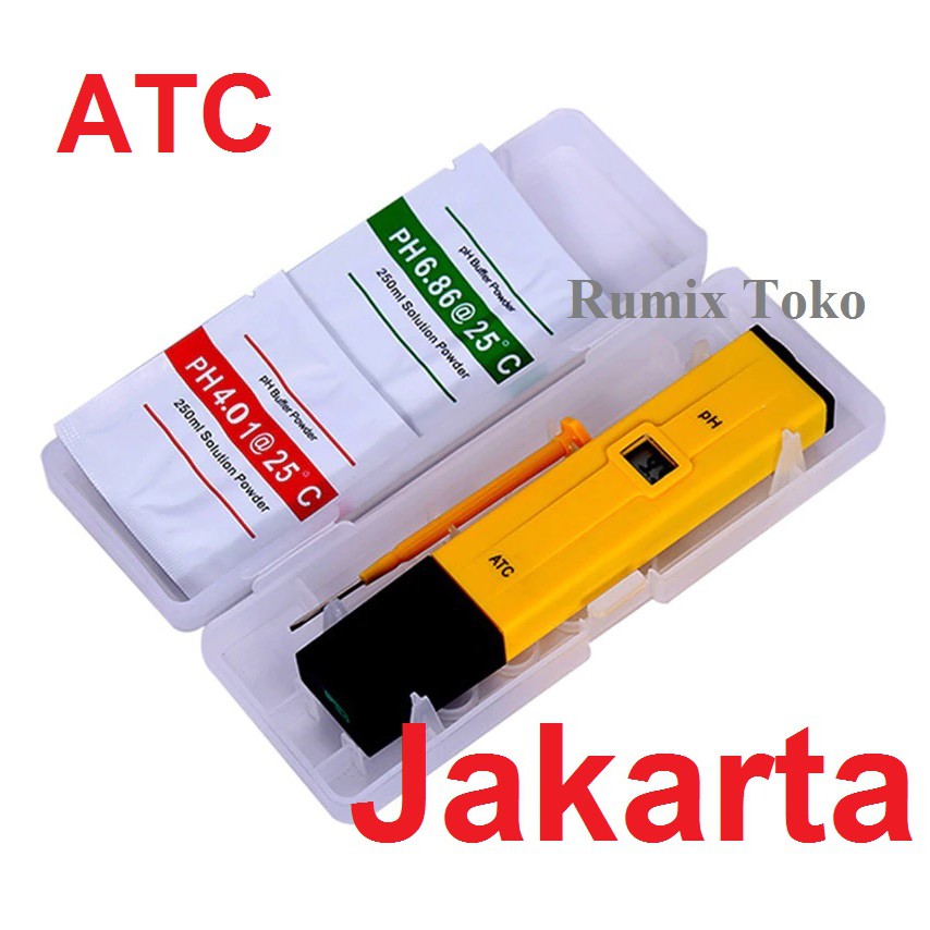 pH Meter Digital Tester Alat Pengukur Keasaman Cairan Air Hidroponik Akuarium Kolam PH Pena 0.1 0.01