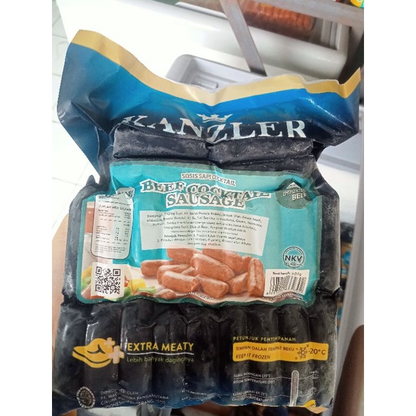 

kanzler beef coctail sausage 500g