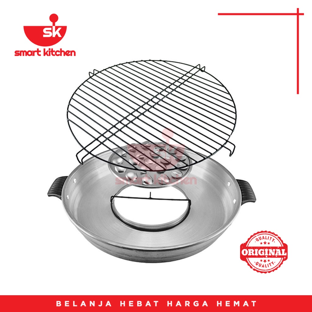 Panggangan Ikan Fancy Grill 33Cm Maspion