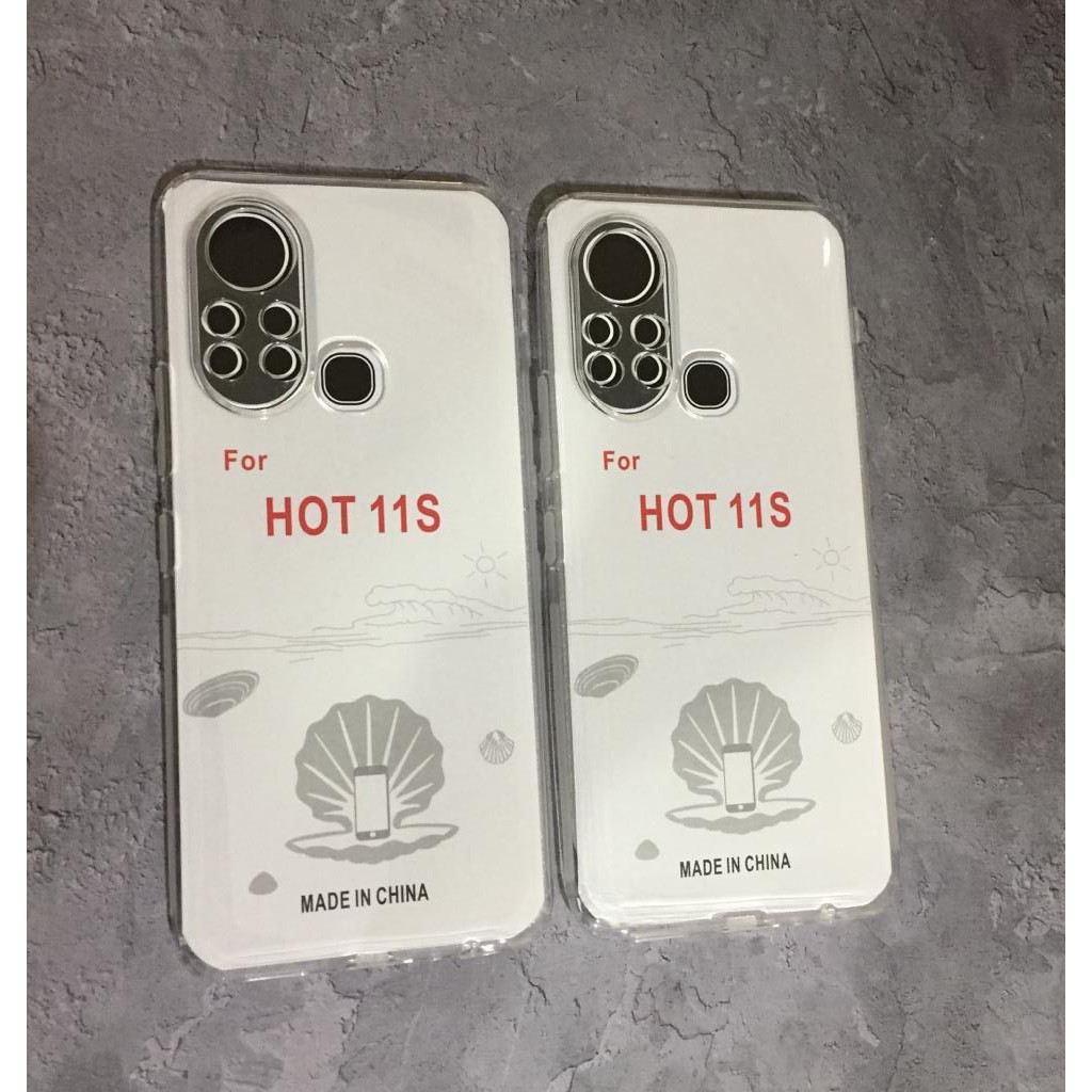 C/C- CASING COVER SARUNG INFINIX HOT 11 / INFINIX HOT 11S / INFINIX HOT 11S NFC / HOT 11 PLAY / INFINIX NOTE 11 NFC / INFINIX HOT 8 9 9 PLAY 10 PLAY 11 PLAY / INFINIX NOTE 10 PRO 11 11s 11s nfc PRO Soft Case Clear Bening Transparan / Jelly Case Bening