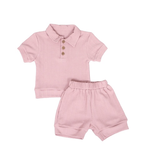 ZASKIYA - Setelan Anak Unisex Clara Knit RIB Set / Set Anak Unisex Clara 0-3 Thn